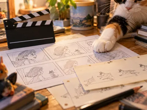 Little movies: storyboards to animation